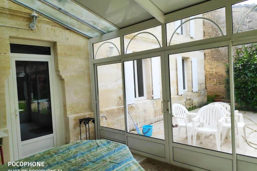 Вилла Tizac-De-Lapouyade, Piscine 35 Km De Bordeaux Экстерьер фото
