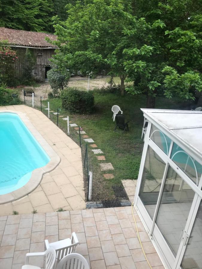Вилла Tizac-De-Lapouyade, Piscine 35 Km De Bordeaux Экстерьер фото